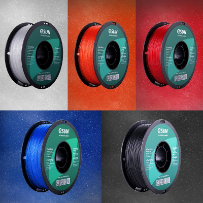 Нить для 3D печати eTwinkling - мерцающий PLA